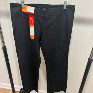 Performance Edge Ebony Fitted Active Pants